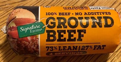 73% Lean/27% Fat Ground Beef