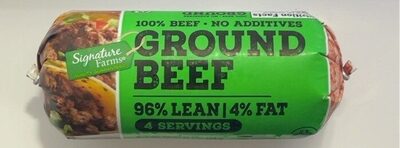 96% Lean/4% Fat Ground Beef
