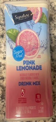Pink Lemonade Flavored Drink Mix, Pink Lemonade