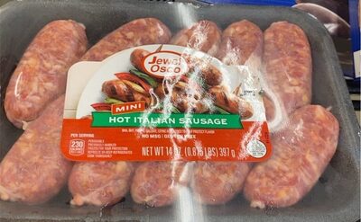 Hot Italian Mini Sausage, Hot Italian