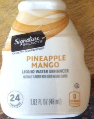 Pineapple Mango Flavored Liquid Water Enhancer, Pineapple Mango