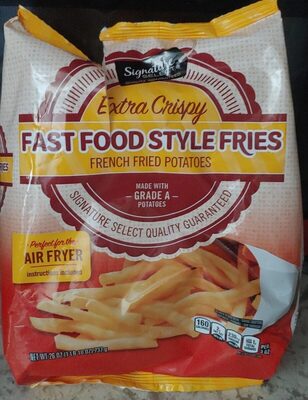 Fast Food Style Fries French Fried Potatoes, Fast Food Style Fries