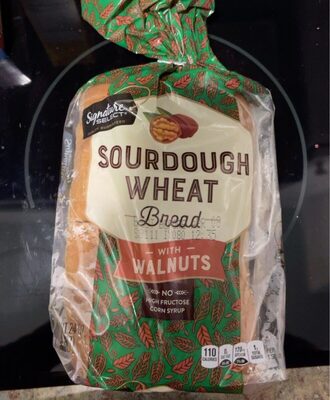 Sourdough Wheat Bread With Walnuts, Sourdough Wheat With Walnuts