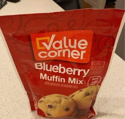 Blueberry Flavored Muffin Mix, Blueberry