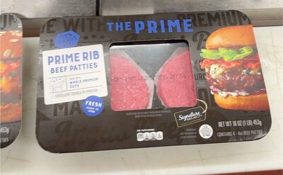 The Prime Prime Rib Beef Patties, The Prime