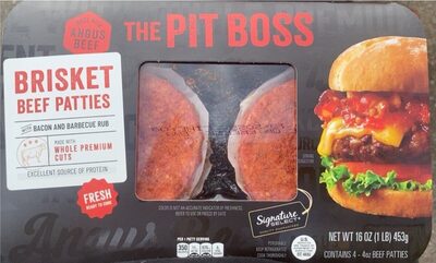 The Pit Boss Brisket Beef Patties With Bacon And Barbecue Rub, The Pit Boss