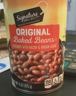 Original Baked Beans Seasoned With Bacon & Brown Sugar, Original With Bacon & Brown Sugar
