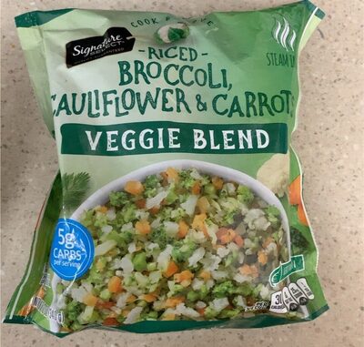 Veggie Blend Riced Broccoli, Cauliflower & Carrots, Veggie Blend