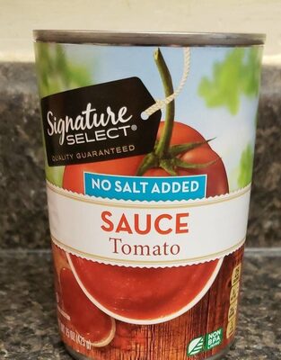 Tomato No Salt Added Sauce, Tomato
