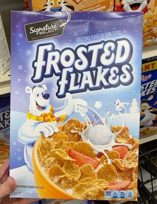 Frosted Flakes Sweetened Flakes Of Corn Cereal, Frosted Flakes