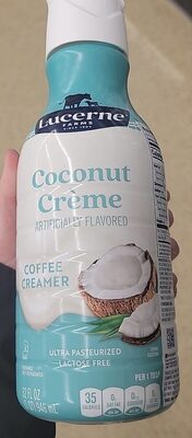 Coconut Creme Coffee Creamer, Coconut Creme