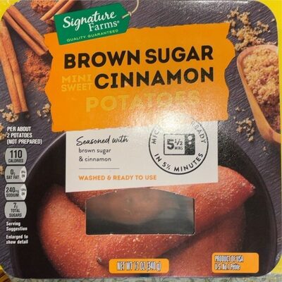 Brown Sugar Cinnamon Mini Sweet Potatoes, Brown Sugar Cinnamon