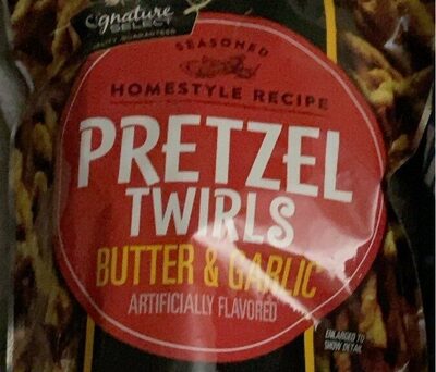 Butter & Garlic Pretzel Twirls, Butter & Garlic