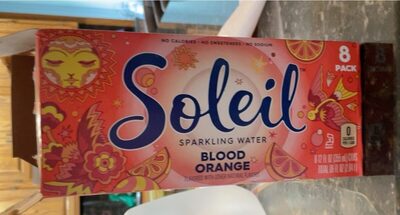 Blood Orange Sparkling Water, Blood Orange
