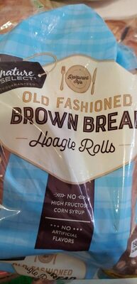Old Fashioned Brown Bread Hoagie Rolls, Old Fashioned Brown Bread