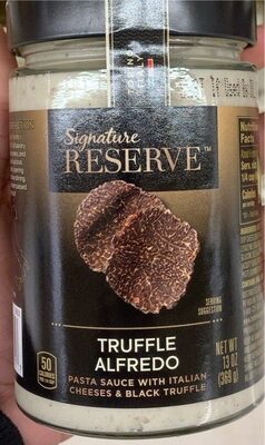 Truffle Alfredo Pasta Sauce With Italian Cheeses & Black Truffle, Truffle Alfredo