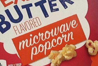 Extra Butter Microwave Popcorn, Extra Butter