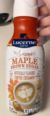 Maple Brown Sugar Seasonal Coffee Creamer, Maple Brown Sugar