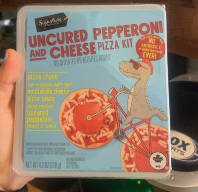 Uncured Pepperoni And Cheese Pizza Kit, Uncured Pepperoni And Cheese