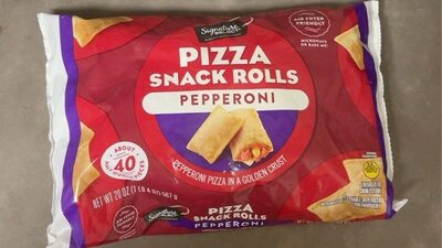 Pepperoni Pizza Snack Rolls, Pepperoni