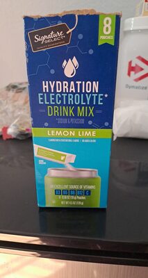 Lemon Lime Hydration Electrolyte Drink Mix, Lemon Lime