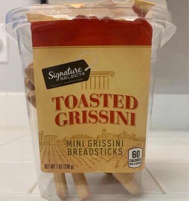 Toasted Mini Grissini Breadsticks, Toasted