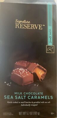 Milk Chocolate Sea Salt Caramels, Milk Chocolate Sea Salt