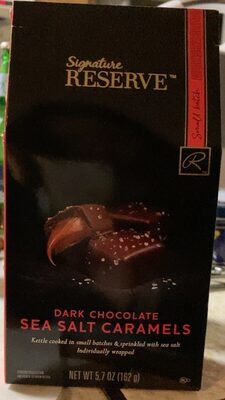 Dark Chocolate Sea Salt Caramels, Dark Chocolate Sea Salt