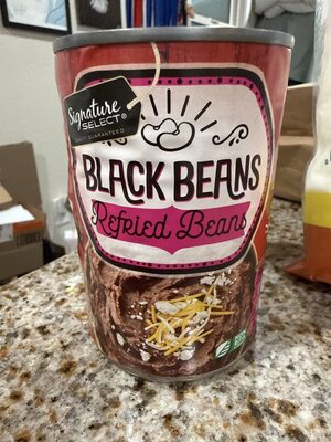 Black Refried Beans, Black