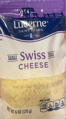 Swiss Fancy Shredded Cheese, Swiss