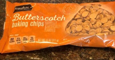 Butterscotch Flavored Baking Chips, Butterscotch