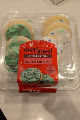 Frosted Sugar Cookies, Frosted Sugar