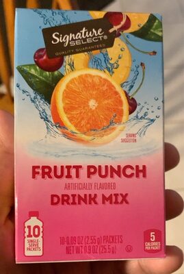 Fruit Punch Flavored Drink Mix, Fruit Punch