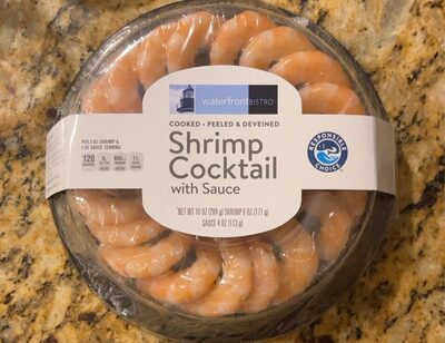 Cooked, Peeled & Deveined Shrimp Cocktail With Sauce