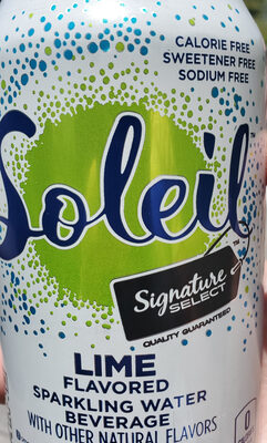 Lime Sparkling Water, Lime