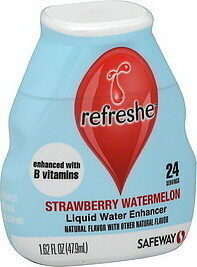 Strawberry Watermelon Flavored Liquid Water Enhancer, Strawberry Watermelon