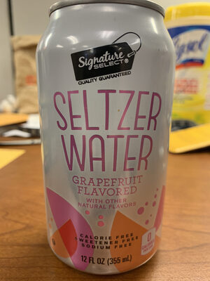 Grapefruit Seltzer Water, Grapefruit
