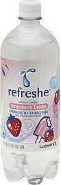 Strawberry Creme Sparkling Water Beverage, Strawberry Creme