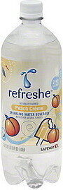 Peach Creme Flavored Sparkling Water Beverage, Peach Creme