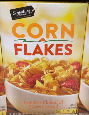 Corn Flakes Toasted Flakes Of Corn Cereal, Corn Flakes