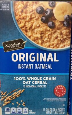 Original Instant Oatmeal, Original