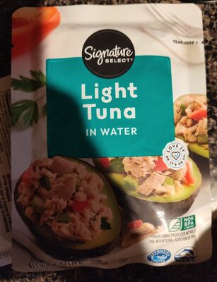 Light Tuna In Water, Light In Water