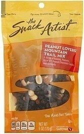 Peanut Lover's Mountain Peanuts, M&M's Peanut Chocolate Candies, Raisins, Almonds Trail Mix, Peanut Lover's Mountain