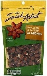 Roasted & Salted Whole Almonds, Roasted & Salted