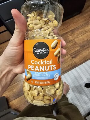 Roasted & Lightly Salted Cocktail Peanuts, Roasted & Lightly Salted