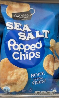 Sea Salt Popped Chips, Sea Salt