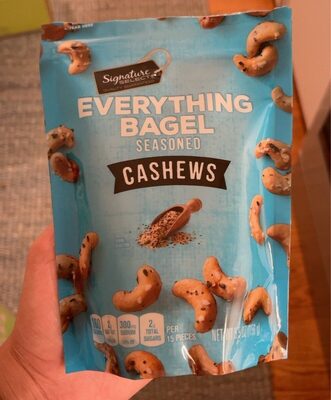Everything Seasoned Cashews, Everything Seasoned