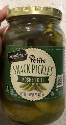 Kosher Dill Petite Snack Pickles, Kosher Dill