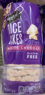 White Cheddar Flavored Rice Cakes, White Cheddar