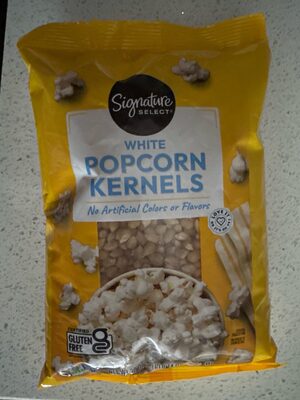 White Corn Kernels, White